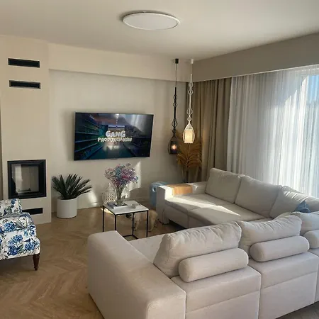 בית נופש Dom W Stylu Hamptons Suchy Dwor (Puck)